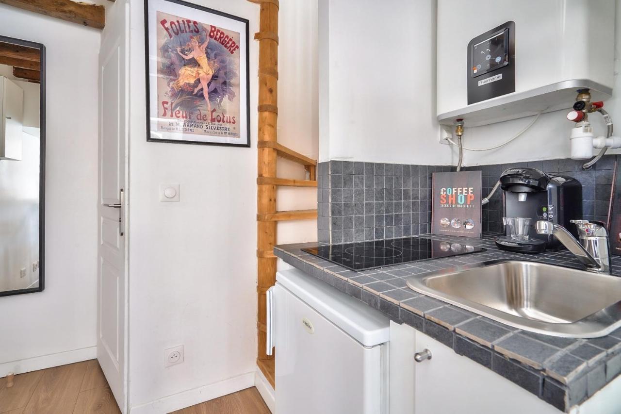 Cute And New Studio Duplex In The Heart Of パリ エクステリア 写真
